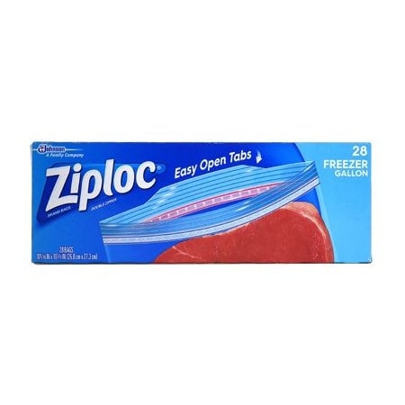 28CT GAL Zip Freez Bag